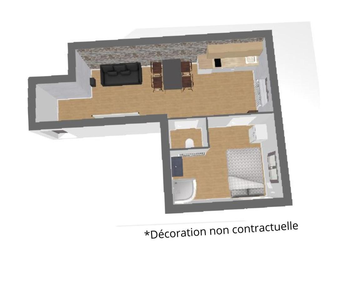 Jacobin-Centre Ville-Paisible-2 Couchages Amiens Eksteriør billede