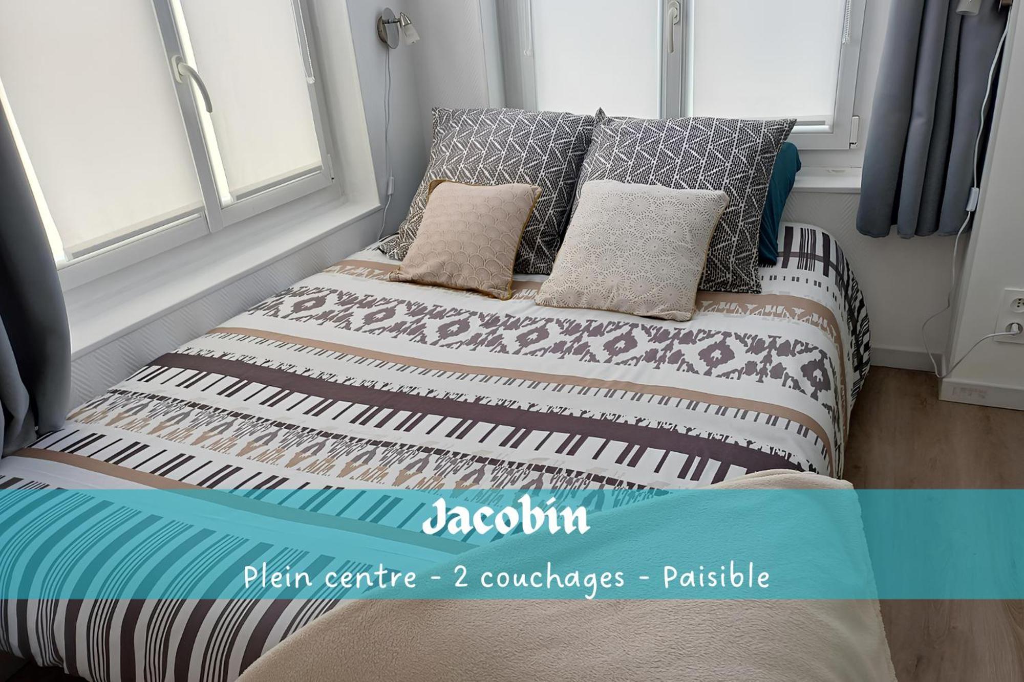 Jacobin-Centre Ville-Paisible-2 Couchages Amiens Eksteriør billede
